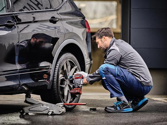 Tyre changes made easy!